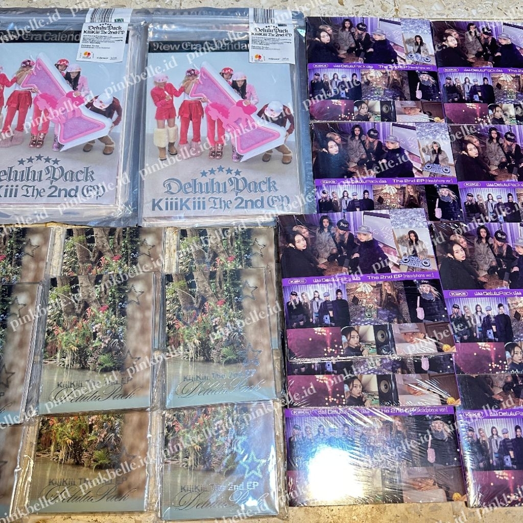 ALBUM KIIIKIII 2nd EP DELU PACK HEADPHONE CRYSTAL BALL CALENDAR VER SEALED SEALED SEALED
