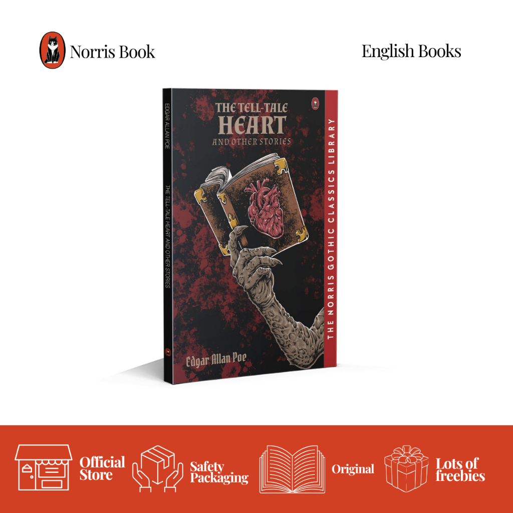 [หนังสือนอร์ริส] Gothic - The Tell-Tale Heart และเรื่องอื่น ๆ โดย Edgar Allan Poe - นวนิยายภาษาอังกฤ