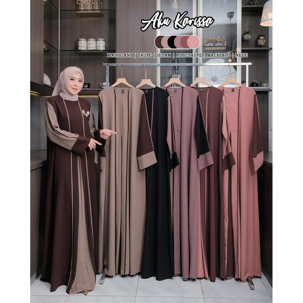 KARINA ABAYA DRESS ORIGINAL I AM KARISSA