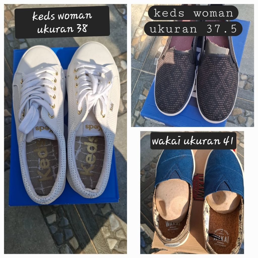 รองเท้าผู้หญิง Preloved Keds