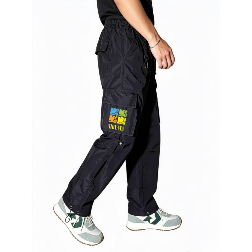 กางเกงคาร์โก้ผู้ชาย Nirvana Music Edition M-XXL