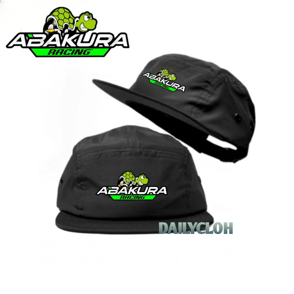 5-PANEL RACING HAT/PREMIUM SIX PANEL HAT/CASUAL HAT สําหรับผู้ชายและผู้หญิง ABAKURA