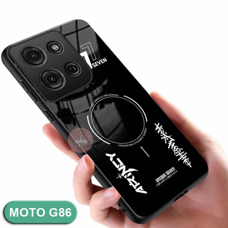 MOTO G86 POWER Glass Softcase - เคสโทรศัพท์มือถือ - MOTO G86 POWER -S123-