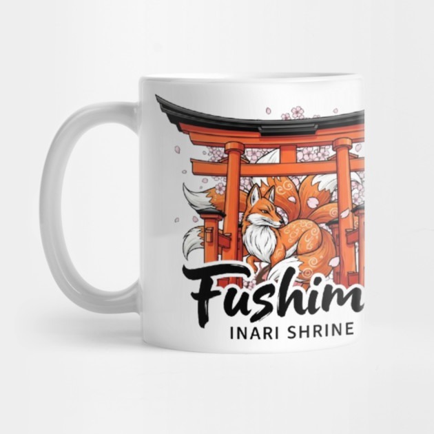 แก้วที่ระลึก FUSHIMI INARI SHRINE - แก้วชาญี่ปุ่น