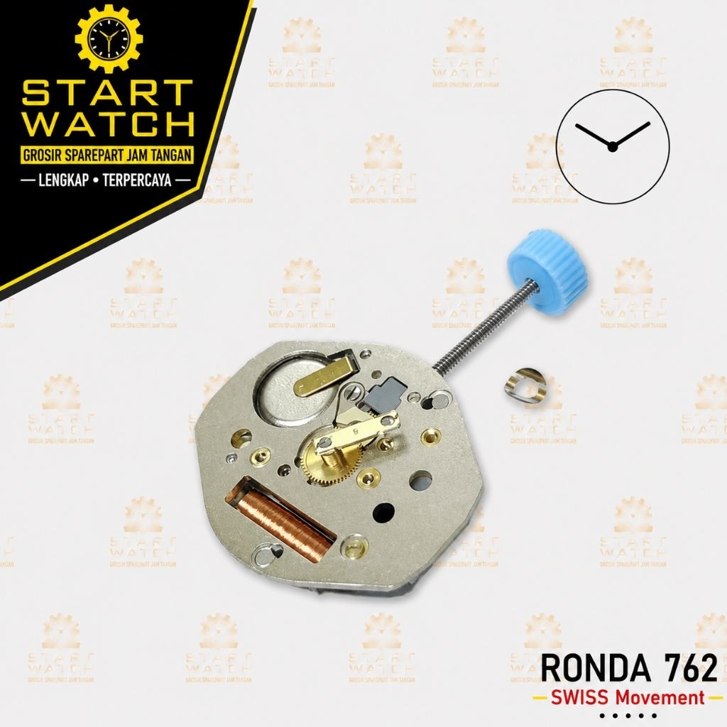 เครื่อง MESIN Original RONDA SWISS 763, เครื่องนาฬิกา 763 และ 762
