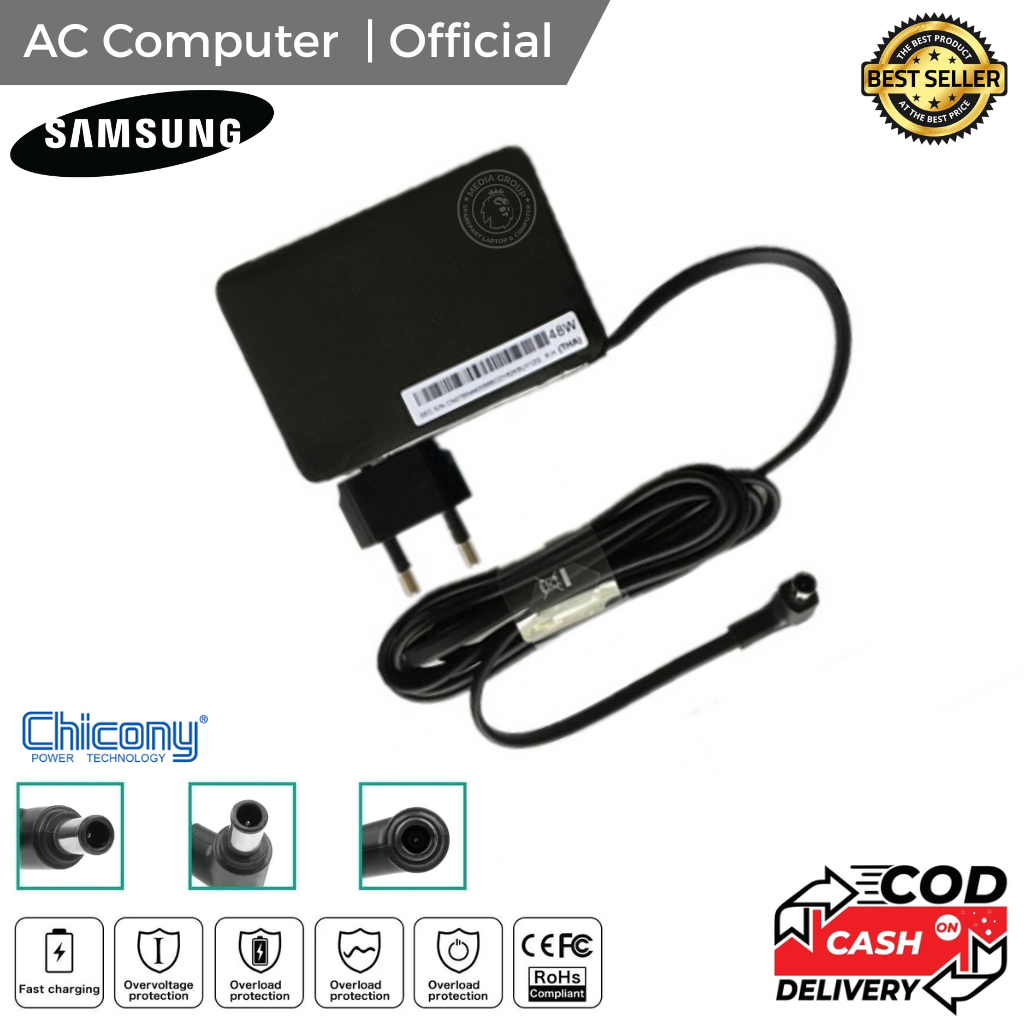 Samsung TV Monitor Adapter 14V 2.5A 35W 6.5X4.4Mm A3514_FPNA A3514_FPN S27D390HS S24C750P