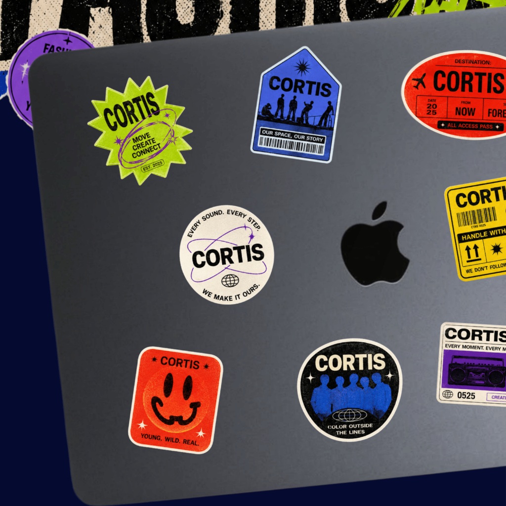 CORTIS STICKER/FANMADE CORTIS STICKER BY TWO WHEELS