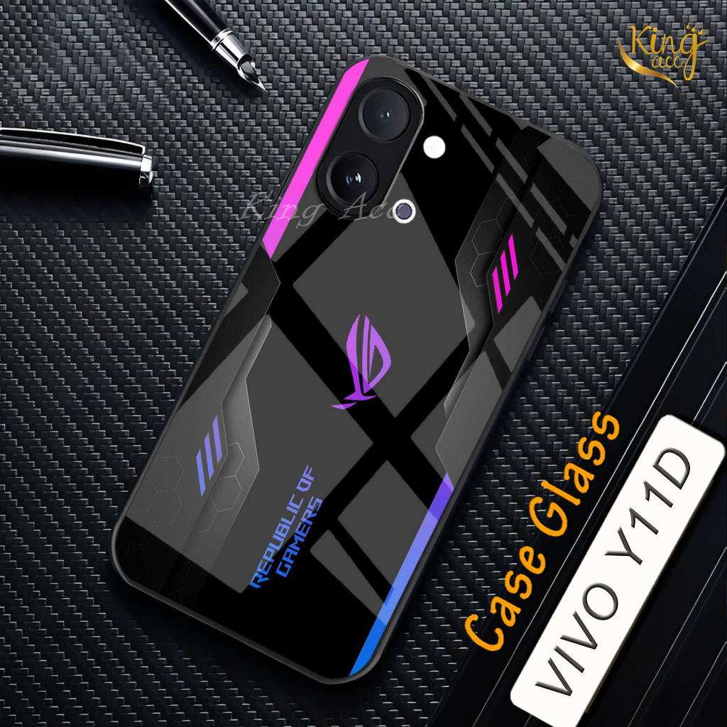 HP Glitter Glass เคสโทรศัพท์สําหรับ Vivo Y11D - เคสโทรศัพท์ Vivo Y11D - K78
