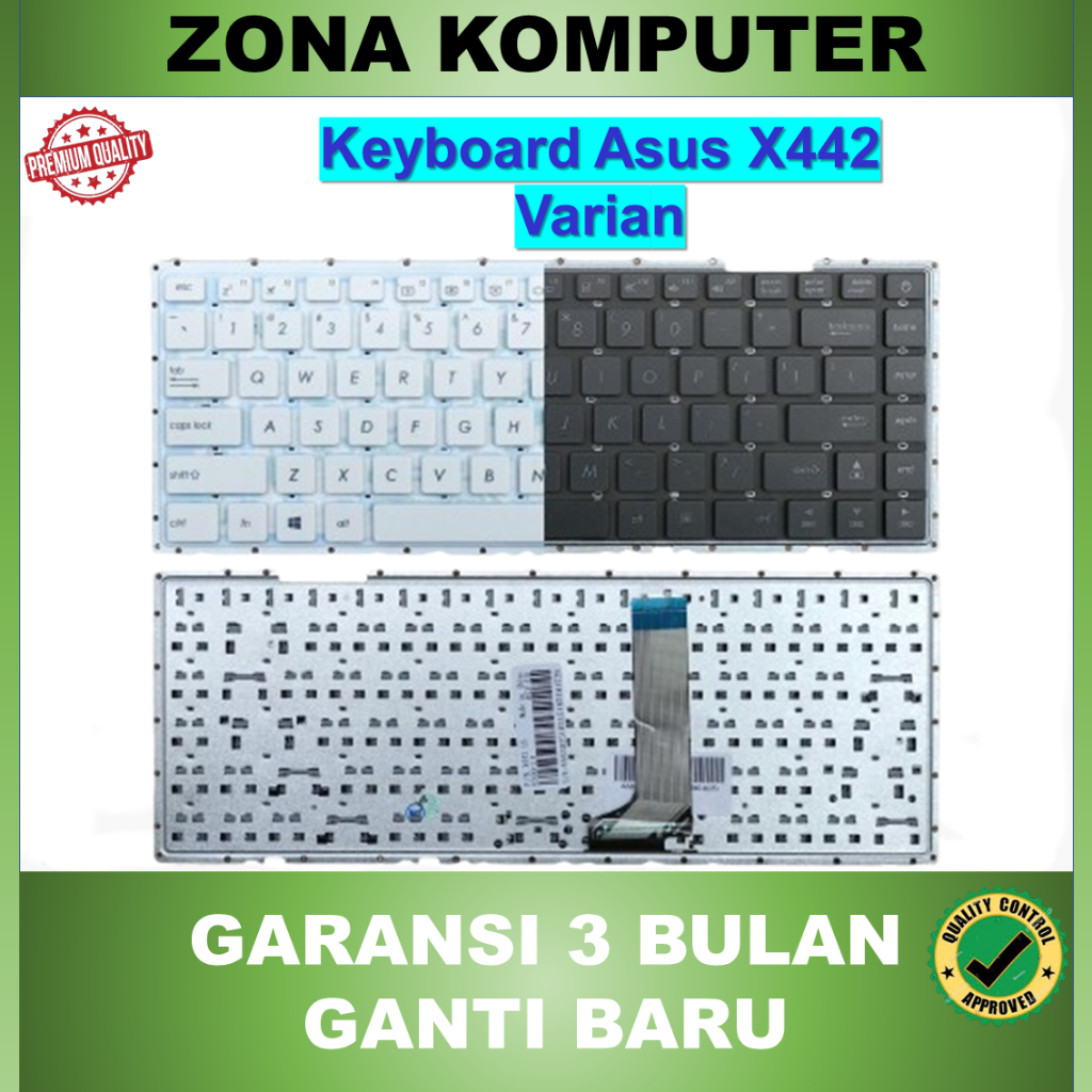 คีย์บอร์ด Asus X442 A442U X442U X442UA A442UF A442UQ A442UR X442UR