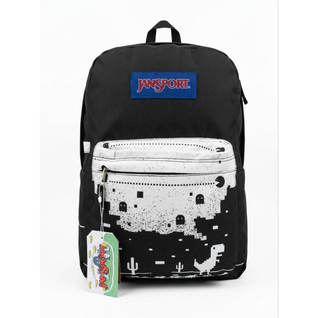 กระเป๋าเป้นําเข้าสําหรับนักเรียนชั้นประถมศึกษา กลาง และมัธยมปลาย Jansport Motif