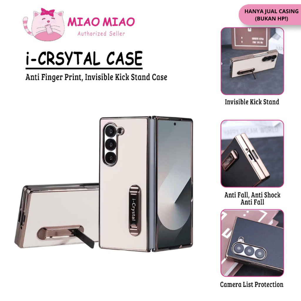 กรณีปลอกสําหรับ Samsung Galaxy Z FOLD 4 Z FOLD 5 Z FOLD 6 / ZFOLD4 ZFOLD5 ZFOLD6 พับธรรมดา Skin Prot