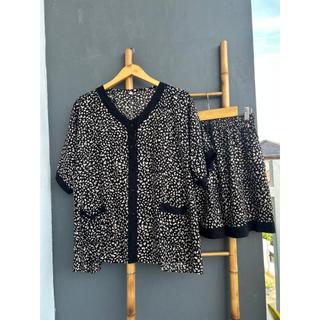 VIVI ONE SET PIYAMA RAYON PREMIUM JUMBO LD 120 130 140 XXL 4XL 5XL