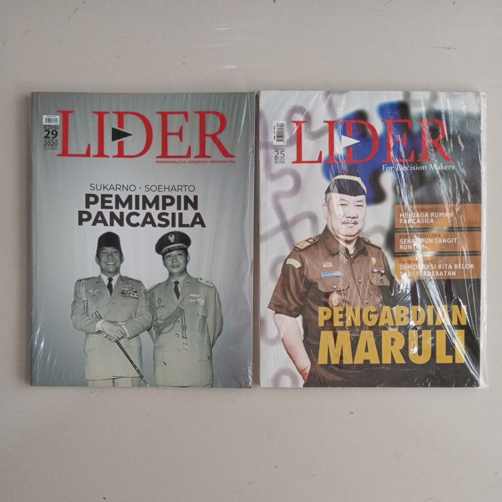 INDONESIAN LIDER MAGAZINE ONE PANCASILA LEADER 29 VIII 2020 EDITION และ MARULI COURT VOLUME 25 MAY 2