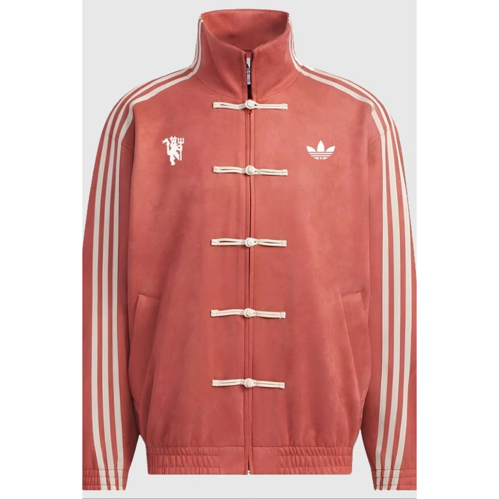 Manchester United x Adidas Cheongsam Jacket Tracktop สําหรับผู้ชายและผู้หญิง
