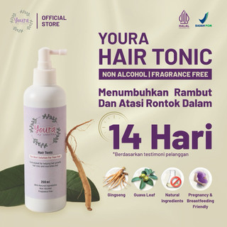 Youra Hair Tonic - Menumbuhkan Rambut & Atasi Rontok (With Ginseng)