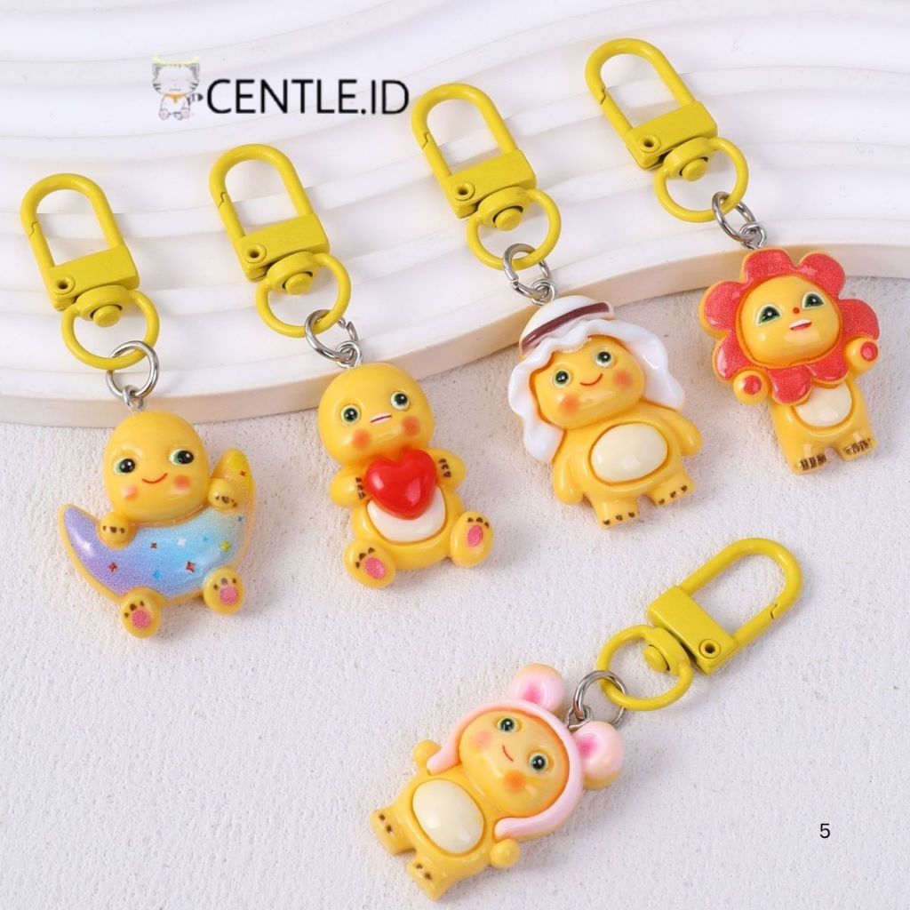 GANTUNGAN NAILONG DINO COSTUME KEYCHAIN GK-1852 พวงกุญแจตุ๊กตามินิน่ารัก