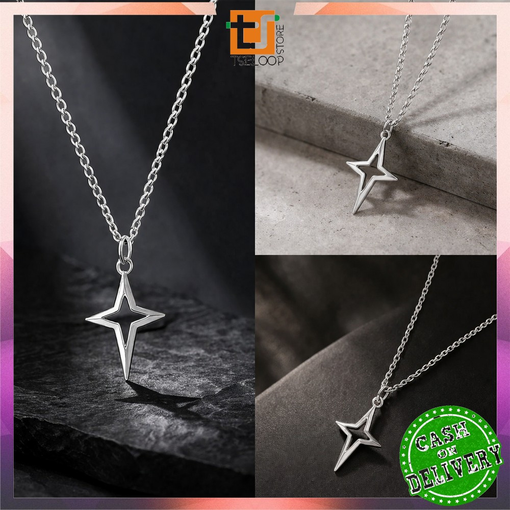 OFM-K210 สร้อยคอโซ่จี้ Star Boy เครื่องประดับแฟชั่นอินเทรนด์ / สร้อยคอรูปดาวฮิปฮอปหรูหราสําหรับผู้ชา