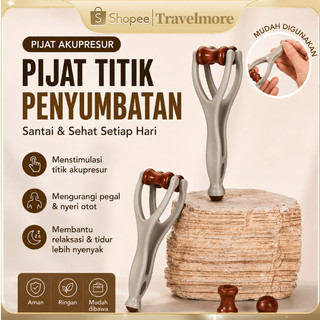 Redakan Nyeri Jari Alami & Portabel Alat Pijat Jari Kayu Alami Untuk Relaksasi Otot- Alat Pijat Jari