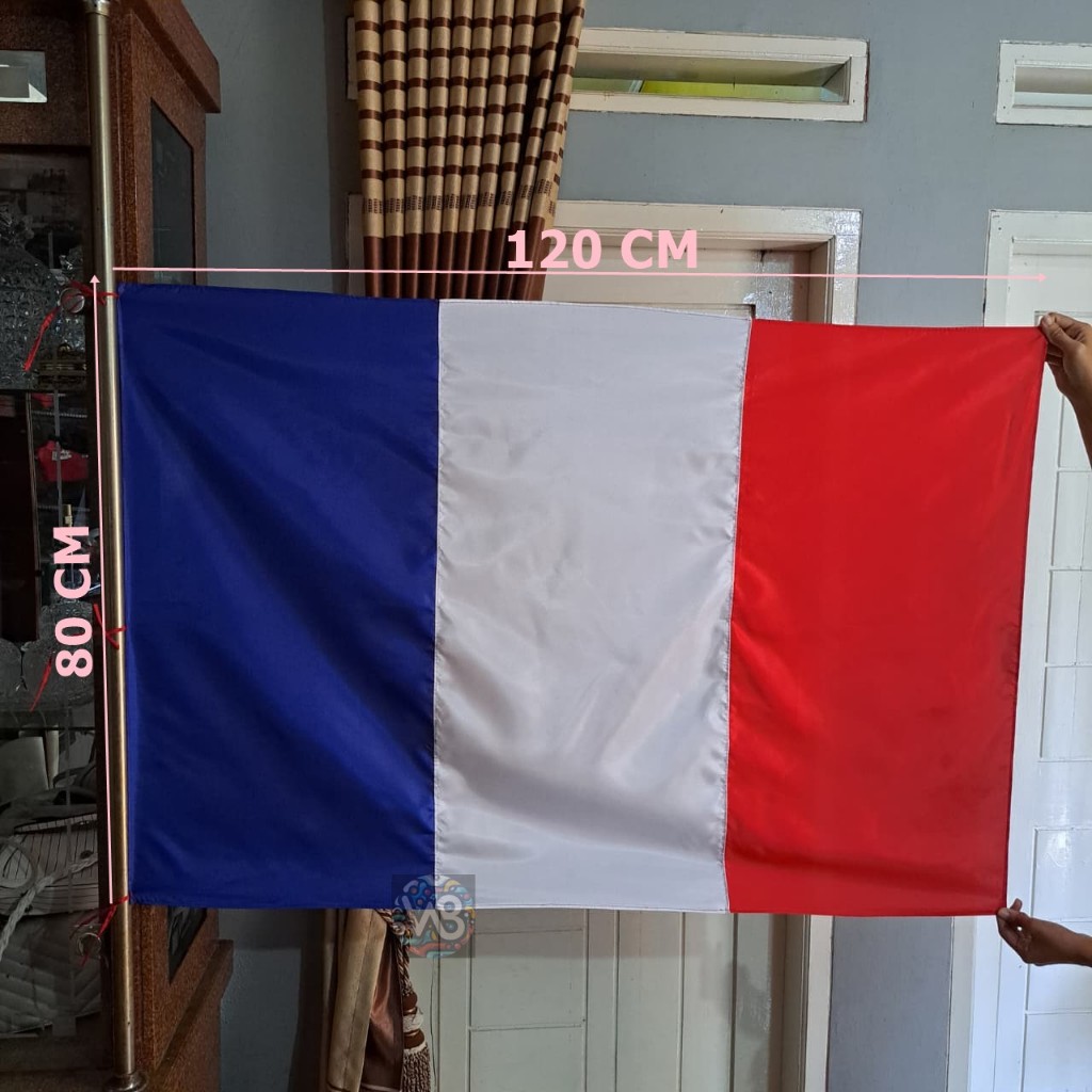 FRANCIS COUNTRY FLAG ขนาด 120 CM x 80 CM