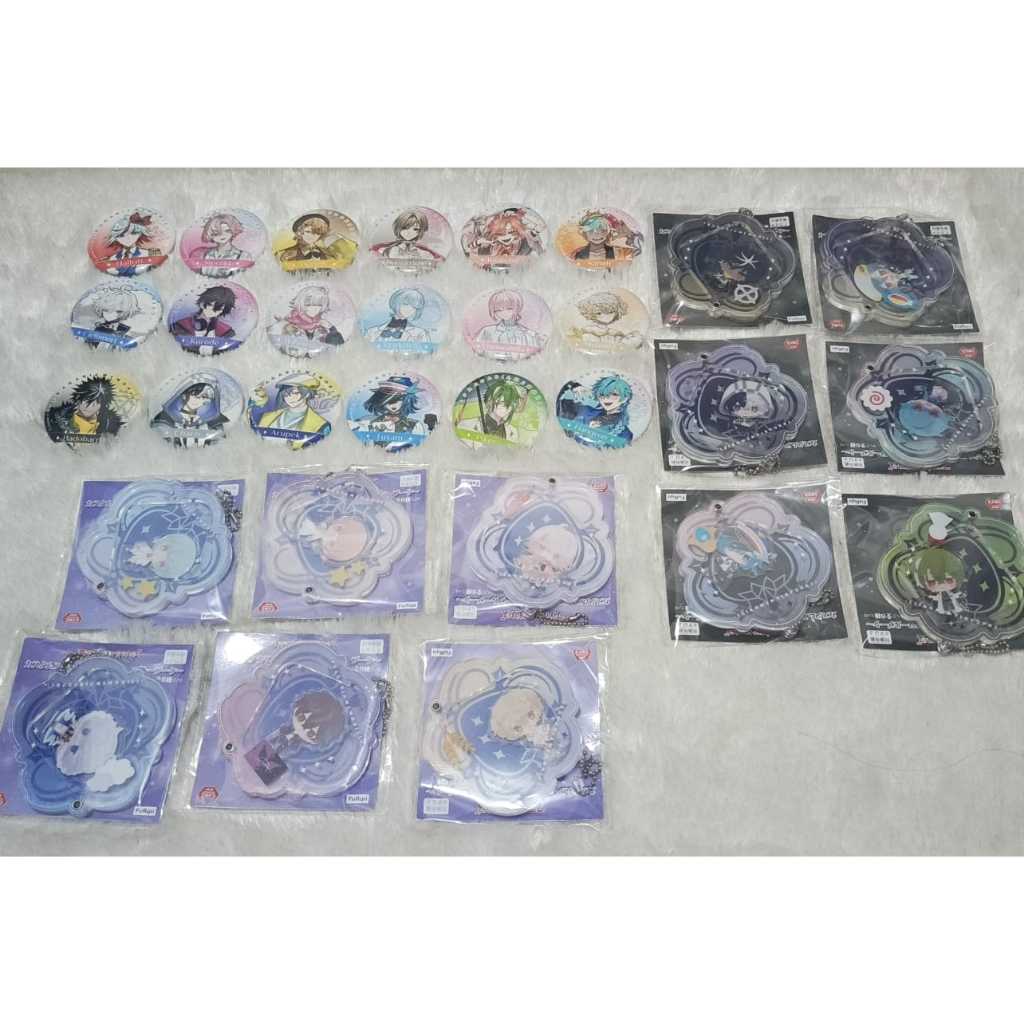 Fraria Memories Official Badge Charm พวงกุญแจ Shaker Sanrio