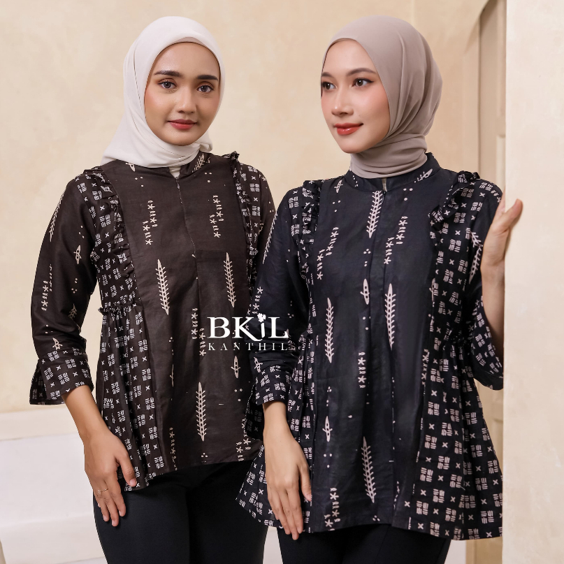 KATUN KANTHIL ผ้าบาติกผู้หญิงวัสดุผ้าฝ้าย Qiyana Series