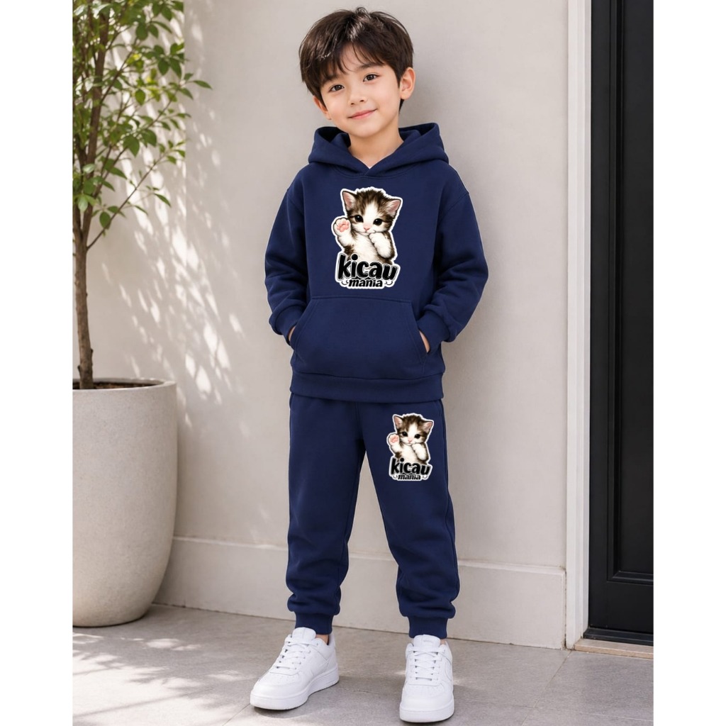 Asgard777-ชุดเด็กยาวพร้อม chirping mania motif รุ่น unisex เท่ๆ