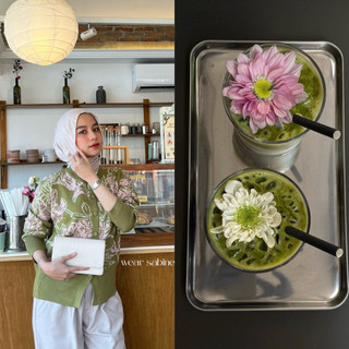 WEAR SABINE | Shiori Bloom Cardi | Floral Cardigan Motif Bunga