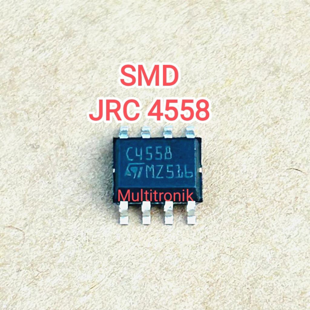 SMD JRC4558 IC JRC 4558 SMD Dual Op-Amp เครื่องขยายเสียงเสียงรบกวนต่ํา SOIC