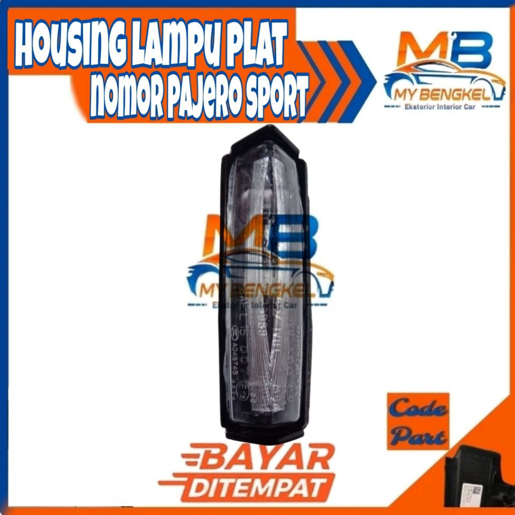PAJERO LOCATION PLATE LAMP HOUSING PAJERO SPORT LOCATION PLATE REAR LAMP