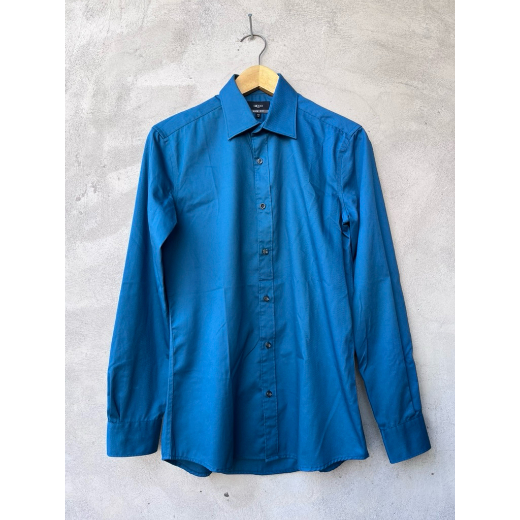 KEMEJA G2000 เสื้อเชิ้ตผู้ชายทรงเข้ารูป S