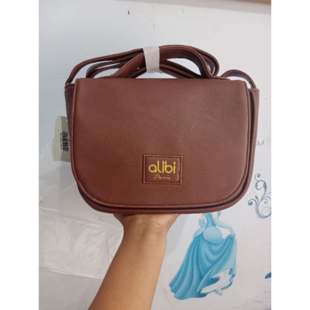 Avannea Brown & Dark Green Alibi Paris Bag