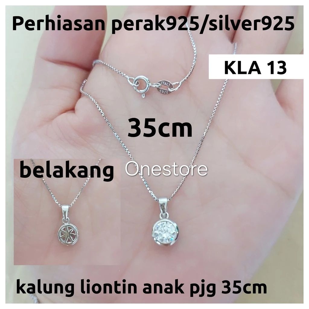 MATA ITALY NECKLACE ONE-EYEDANT สําหรับ CHILDREN 925 SILVER KLA 13
