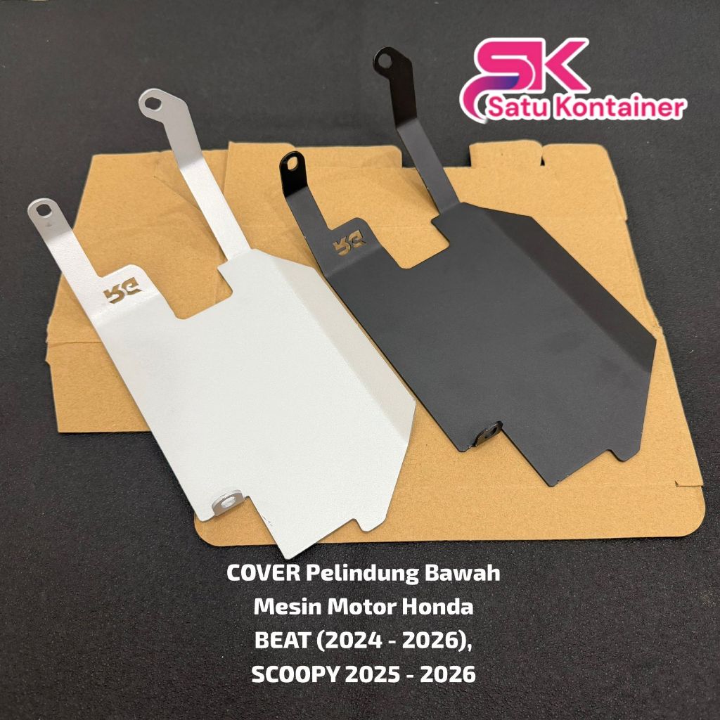 MESIN RG ยี่ห้อ Engine Bottom Protector Cover สําหรับ Honda BEAT 2024 - 2025/SCOOPY 2025