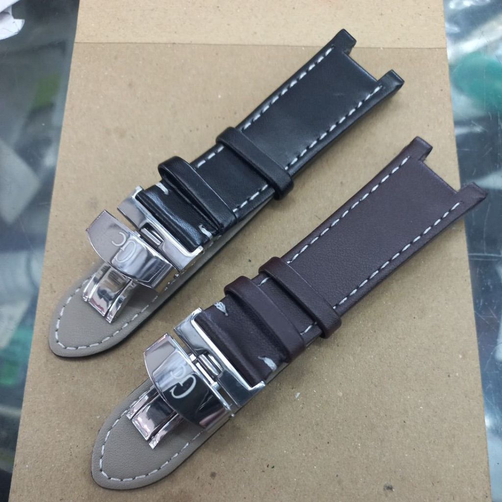 GC LEATHER สายนาฬิกา/Strap GUESS COLECTION LEATHER สายนาฬิกาหนัง
