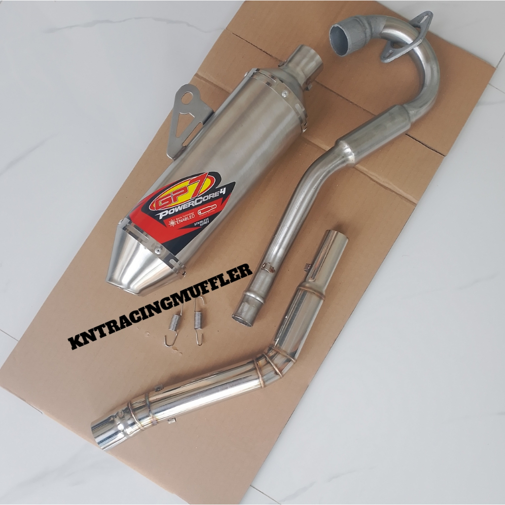 ท่อไอเสีย Gp7 Racing 38mm 1 ชุด Ksr110, Msx125, Xr150, xtz125/150, nxr, Dtracker, Klx150, Crf150i, Wr155