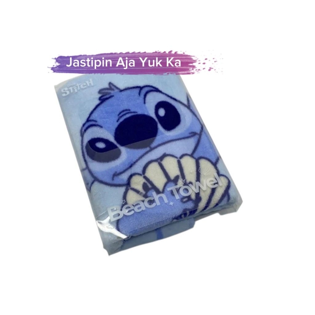 [READY] OHSOME Face Towel - ผ้าขนหนูเช็ดหน้า Disney Stitch