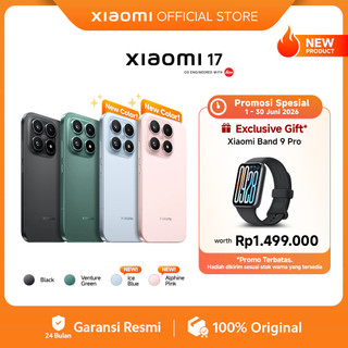Xiaomi 17 (12GB/256GB) (12GB/512GB) Lensa Optik Leica Summilux | Sensor Light Fusion 950 dengan Dynamic Range Tinggi | Baterai Xiaomi Surge 6330mAh (typ) | Platform Mobile Snapdragon® 8 Elite Gen 5 | Xiaomi HyperAI [Xiaomi Official Store]