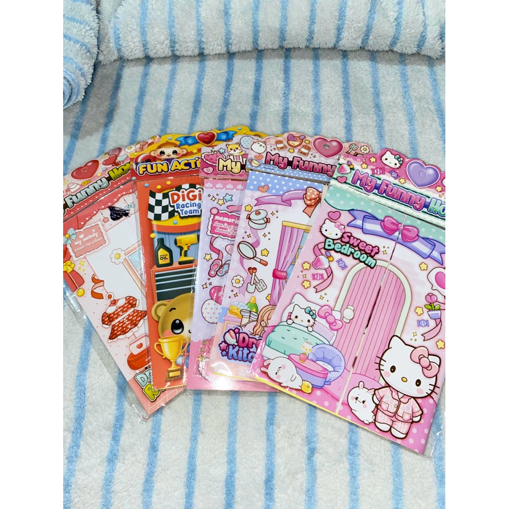 สติ๊กเกอร์เด็ก ACTIVITY - MY FUN ACTIVITY STICKER LABUBU