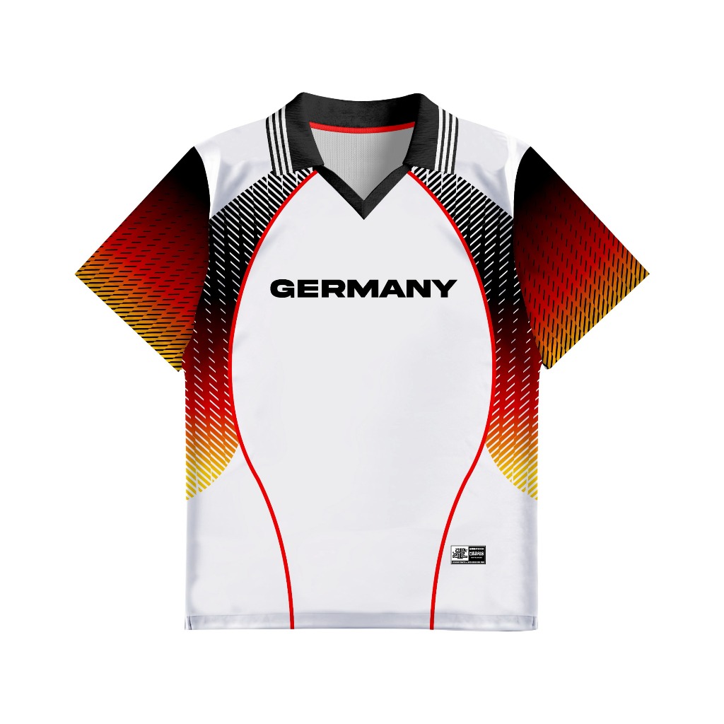 ORIGINAL HEROICLIMITED FOOTBALL SERIES GERMANY VINTAGE REGULAR JERSEY - เสื้อแข่งผู้ใหญ่ - GERMANY F