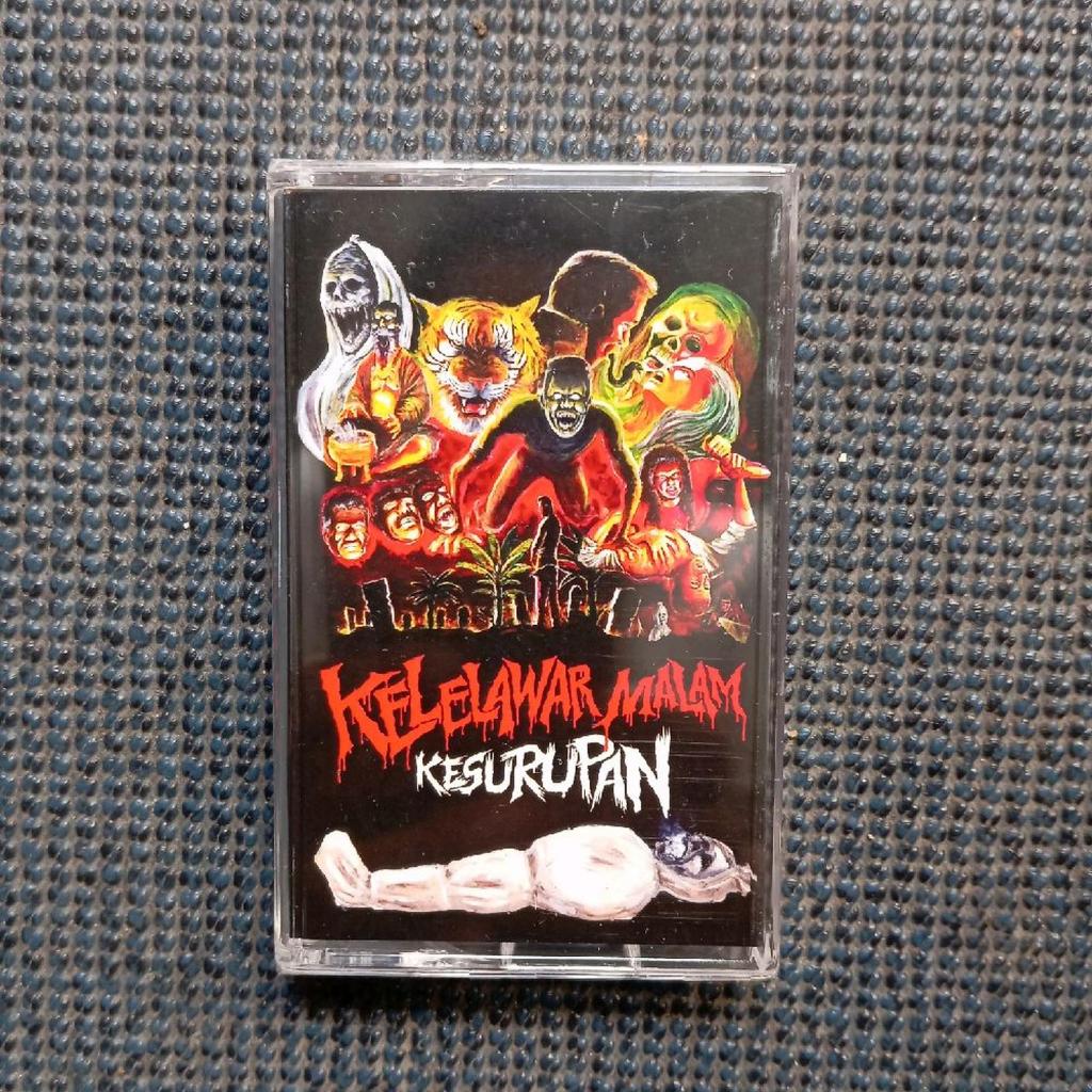 K3surp4n 2026 Punkrock Horror Punk Night Bat Tape Cassette