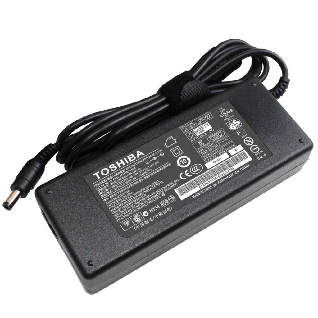19V 4.74A 90W อะแดปเตอร์ชาร์จสําหรับ Toshiba Satellite A300 A500 L500 L750 P200 P750 Qosmio 19V 4.74