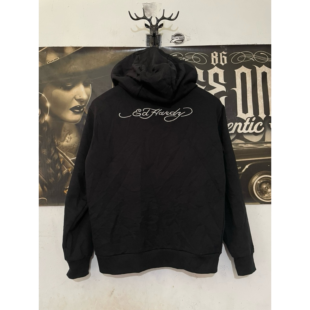 เสื้อฮู้ดมีซิป ed hardy