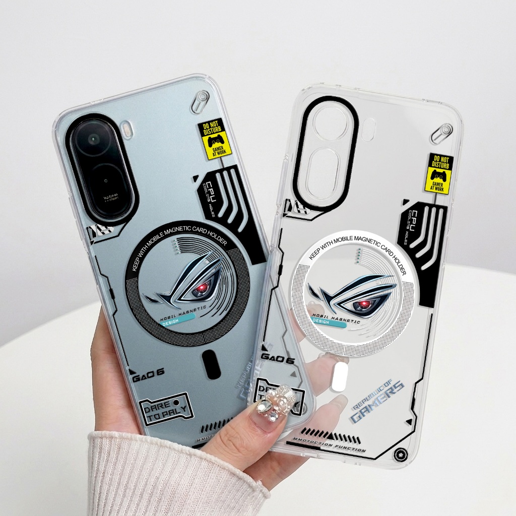 Xiaomi Redmi A7 Pro Softcase - Poco C81 Pro Clear Casing - X8 Pro Max พรีเมี่ยมล่าสุด ABX-19