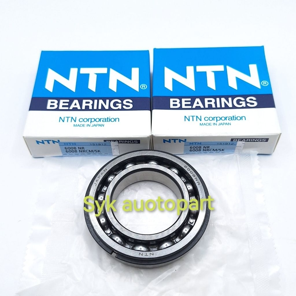 BEARING 6008 NR NTN 6008NR+SNAP RING NTN