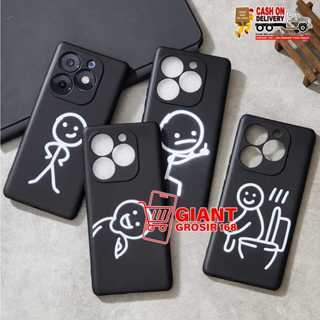 เคสใหม่ล่าสุด Samsung A27 5G Softcase Macaron Black Case น่ารัก MAC Y Samsung A27 5G