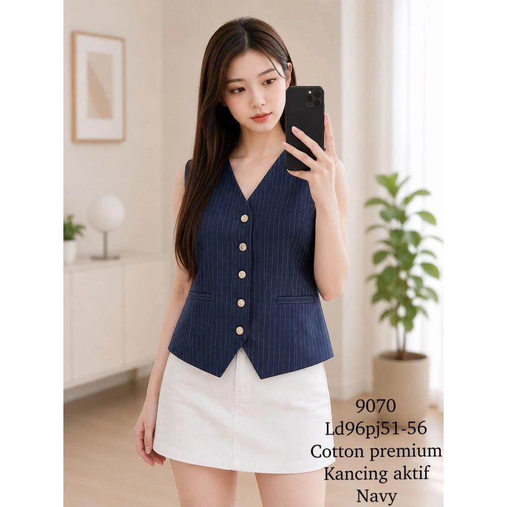 เสื้อเบลาส์พรีเมี่ยม 9070