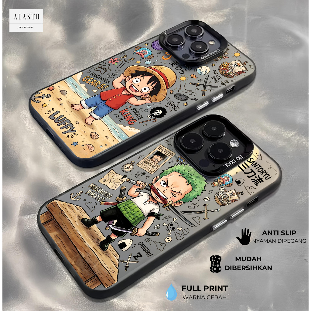 HP ZORO CASING สําหรับ OPPO A54 A55 A57 2022 A77S A58 A78 A60 A71 A74 A95 A96 A76 A36 F5 F7 F11 RENO