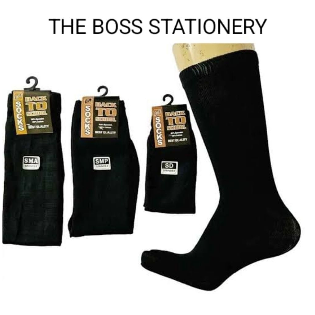 คุณภาพสูงสีดํา JUNIOR HIGH SCHOOL SOCKS / JUNIOR HIGH SCHOOL CHILDRENS SOCKS