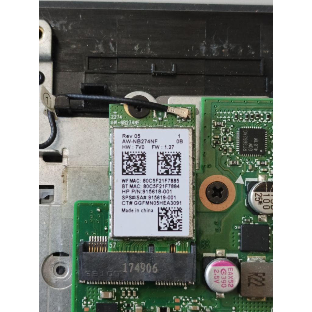 แล็ปท็อปการ์ด WIFI, HP 14BW500U
