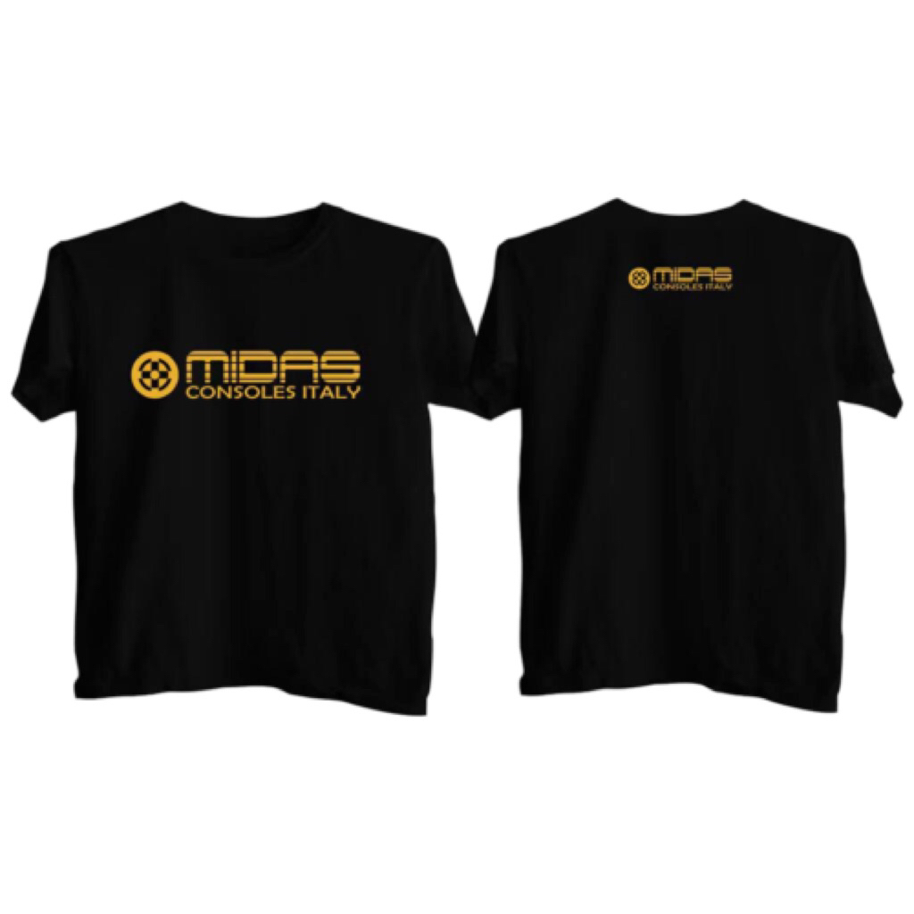 ATLASTREET MIDAS Pro Audio เสื้อยืด MIDAS Sound System Operator เสื้อ